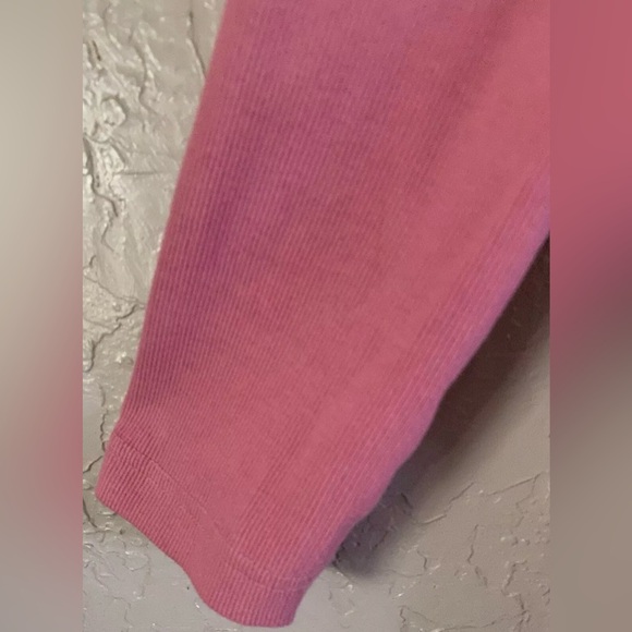 Collection L Women’s Size 4 (Small) Dusty Rose Button-Up Organic Cotton Cardigan - Picture 5 of 10